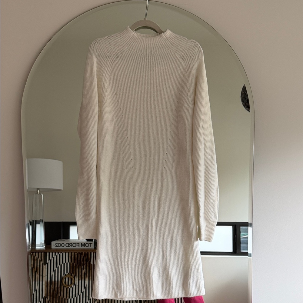 Abercrombie & Fitch Cream Mini Dress
